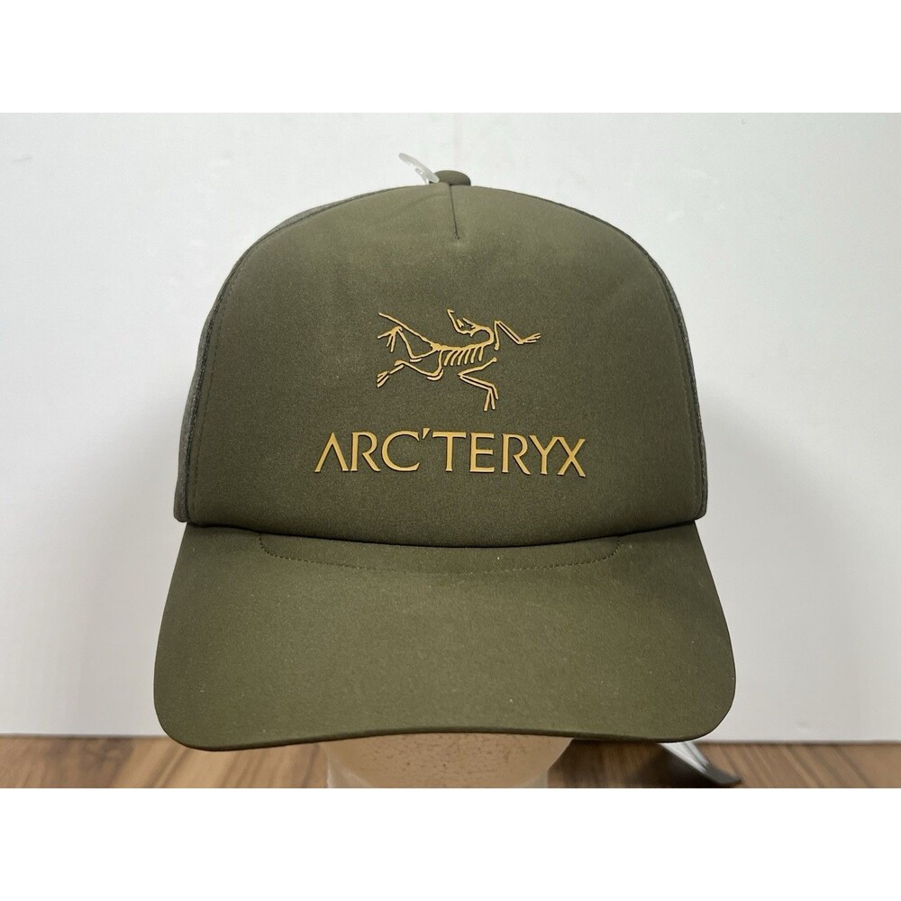 Arc'teryx Bird Word Trucker Hat One Size Forage Green